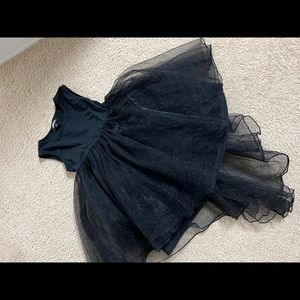 Girls black dress
